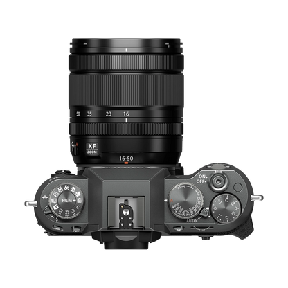 Fujifilm X-T50 Mirrorless Camera with 16-50mm Lens (Charcoal Silver)