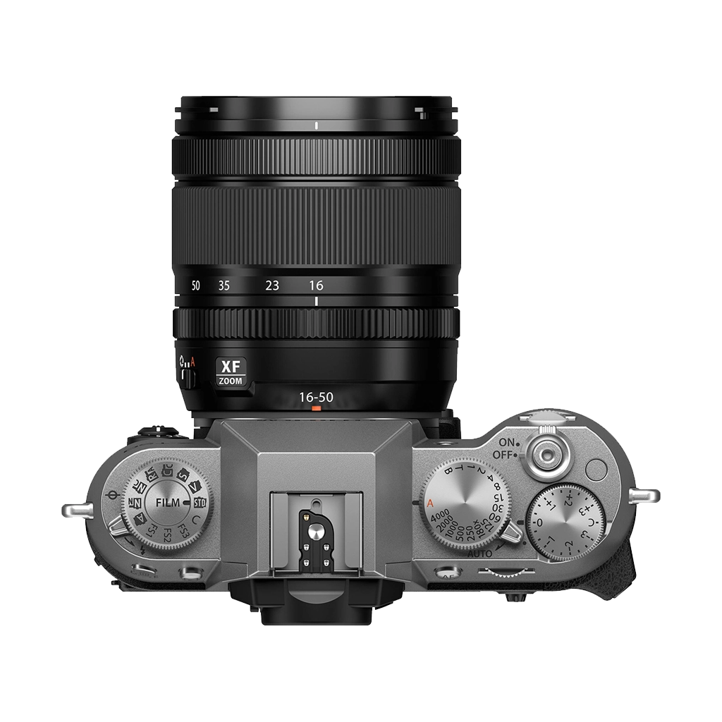 Fujifilm X-T50 Mirrorless Camera with 16-50mm Lens (Silver)