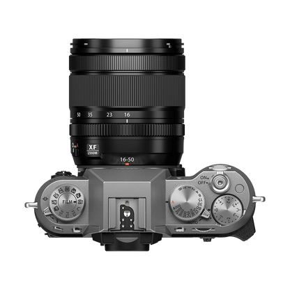 Fujifilm X-T50 Mirrorless Camera with 16-50mm Lens (Silver)