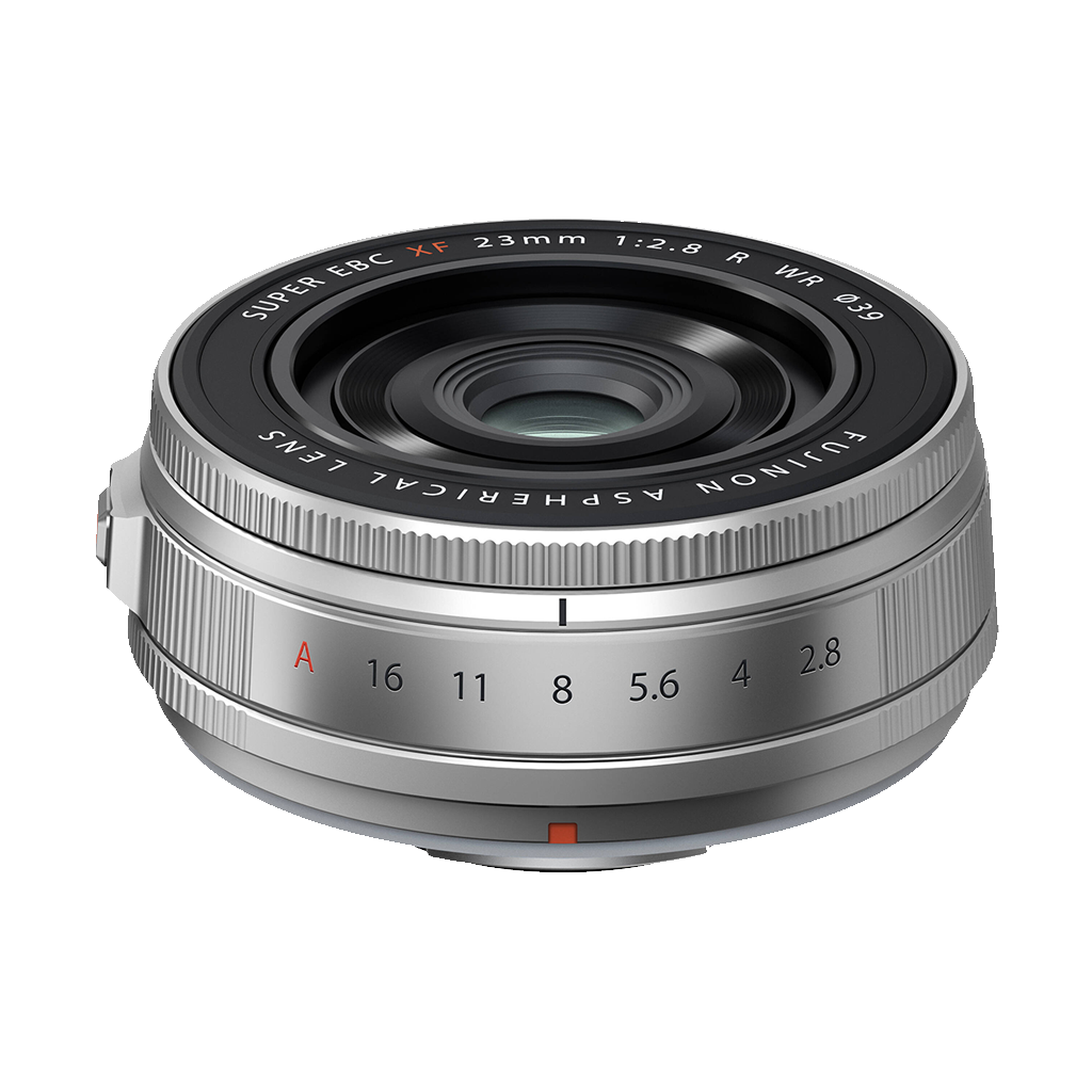 Fujifilm XF 23mm f/2.8 R WR Lens (Silver)