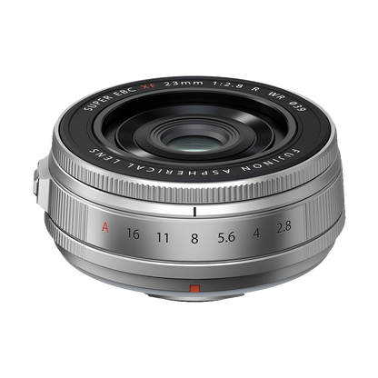 Fujifilm XF 23mm f/2.8 R WR Lens (Silver)