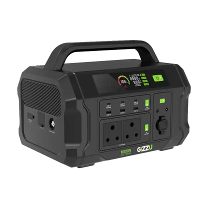 Gizzu Challenger Pro 1000W UPS Fast Charge Portable Power Station