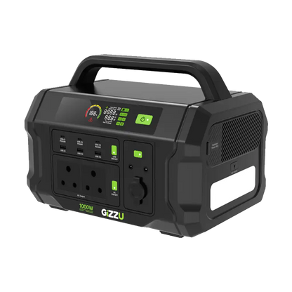 Gizzu Challenger Pro 1000W UPS Fast Charge Portable Power Station