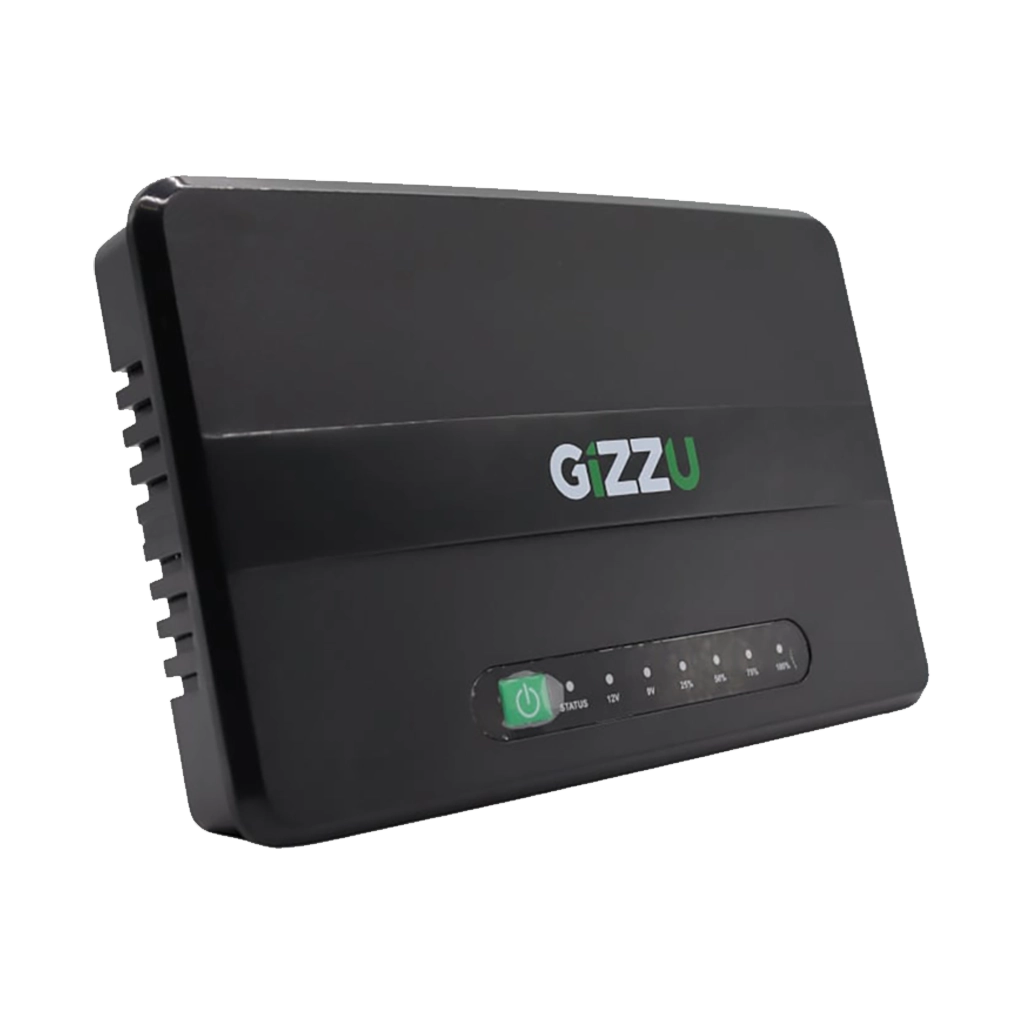 Gizzu Mini DC UPS 30W 32Wh 8800mAh (Black)