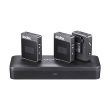 Godox MoveLink II M2 Compact 2-Person Wireless Microphone System for Cameras and Smartphones with 3.5mm
