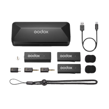 Godox MoveLink Mini UC 2-Person Wireless Microphone System for Cameras and Mobile Devices