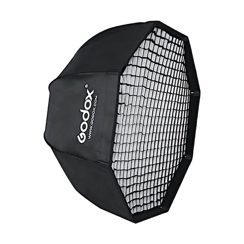 Godox SB-GUE-120 Octagonal Umbrella Softbox with Grid Bowens Mount (120cm)