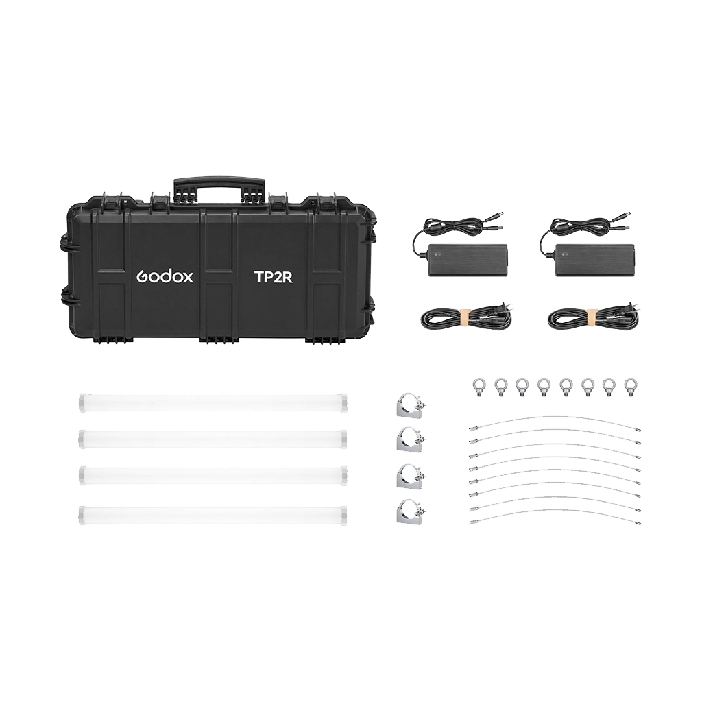 Godox TP2R KNOWLED Pixel RGB LED Tube Light (2', 4-Light Kit)