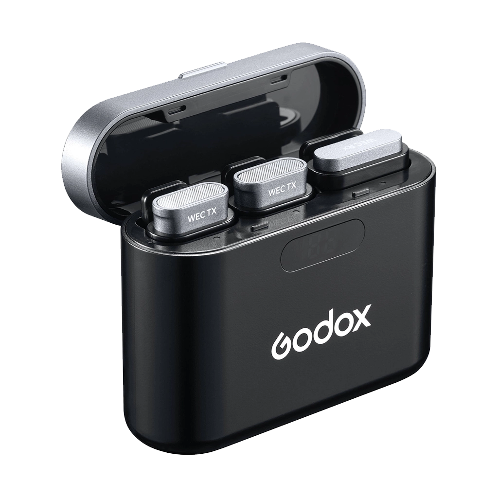 Godox WEC 2-Person Wireless Microphone System for Cameras and Mobile Devices (2.4 GHz)