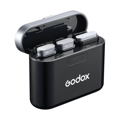 Godox WEC 2-Person Wireless Microphone System for Cameras and Mobile Devices (2.4 GHz)