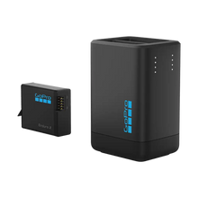 GoPro Dual-Battery Charger with Enduro 2 Battery for MISSION 1 Series and HERO13 Black