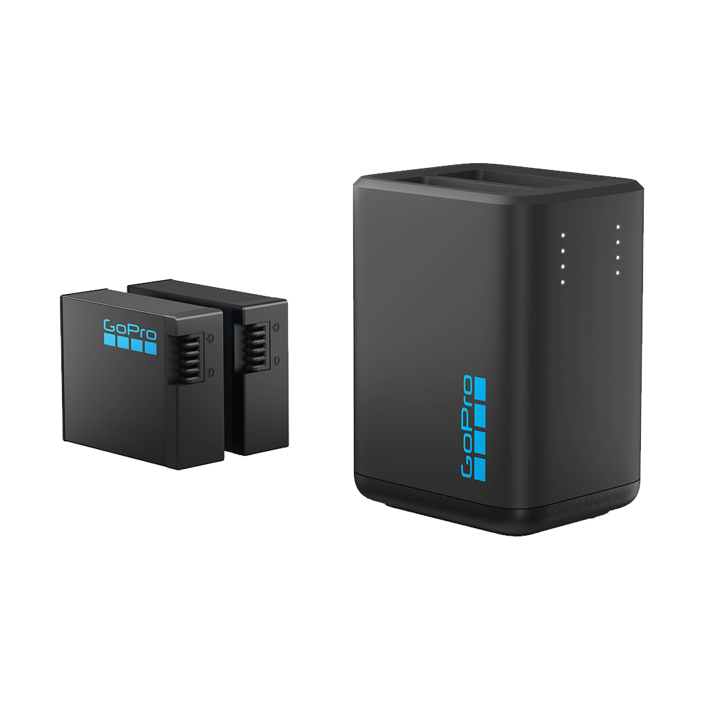 GoPro Dual-Battery Charger with Two Enduro Batteries for HERO13 Black