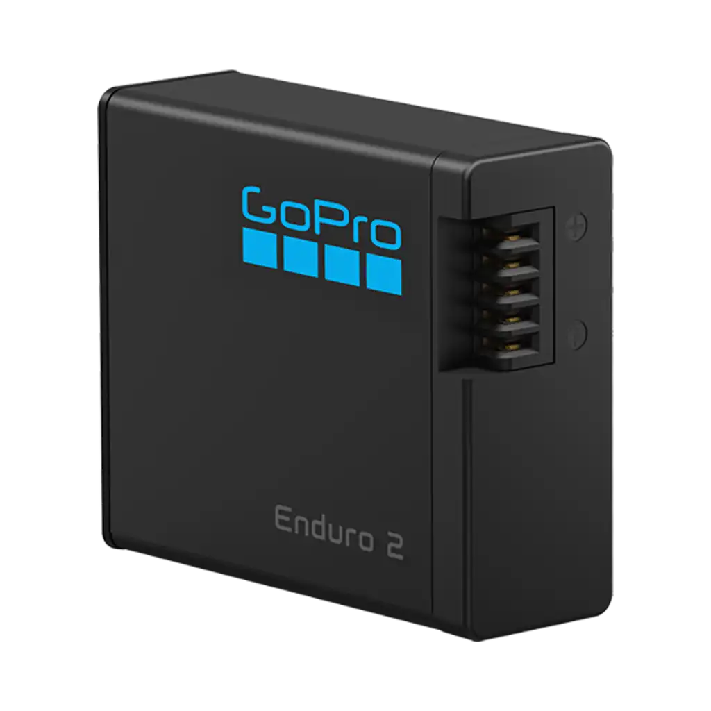 GoPro Dual-Battery Charger with Enduro 2 Battery for MISSION 1 Series and HERO13 Black