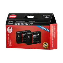 Hahnel HL-E6P Twin Battery Pack for Canon (LP-E6, LP-E6N, LP-E6NH, LP-E6P)
