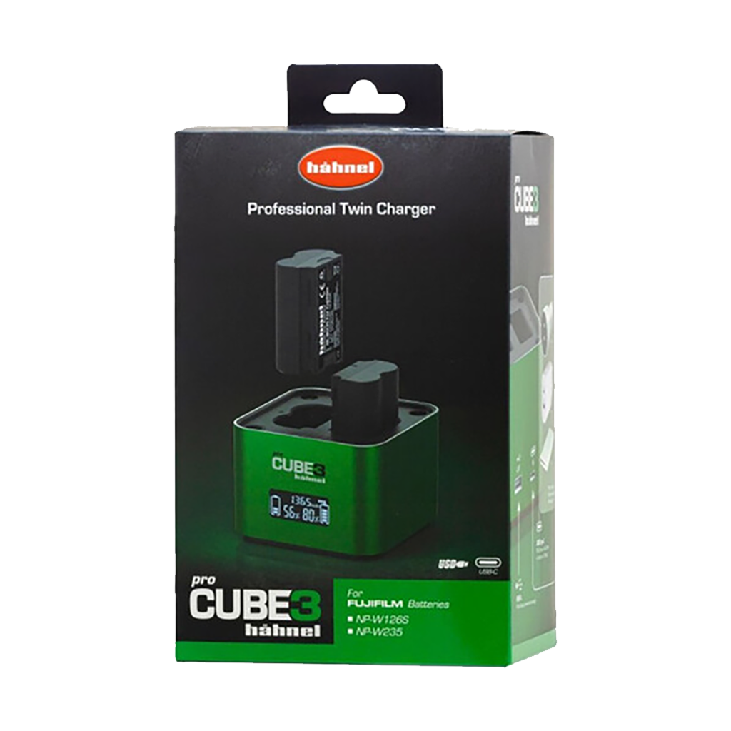 Hahnel ProCube3 Charger for Select Fujifilm Batteries