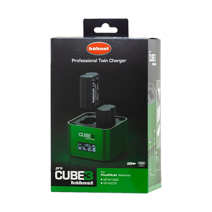 Hahnel ProCube3 Charger for Select Fujifilm Batteries