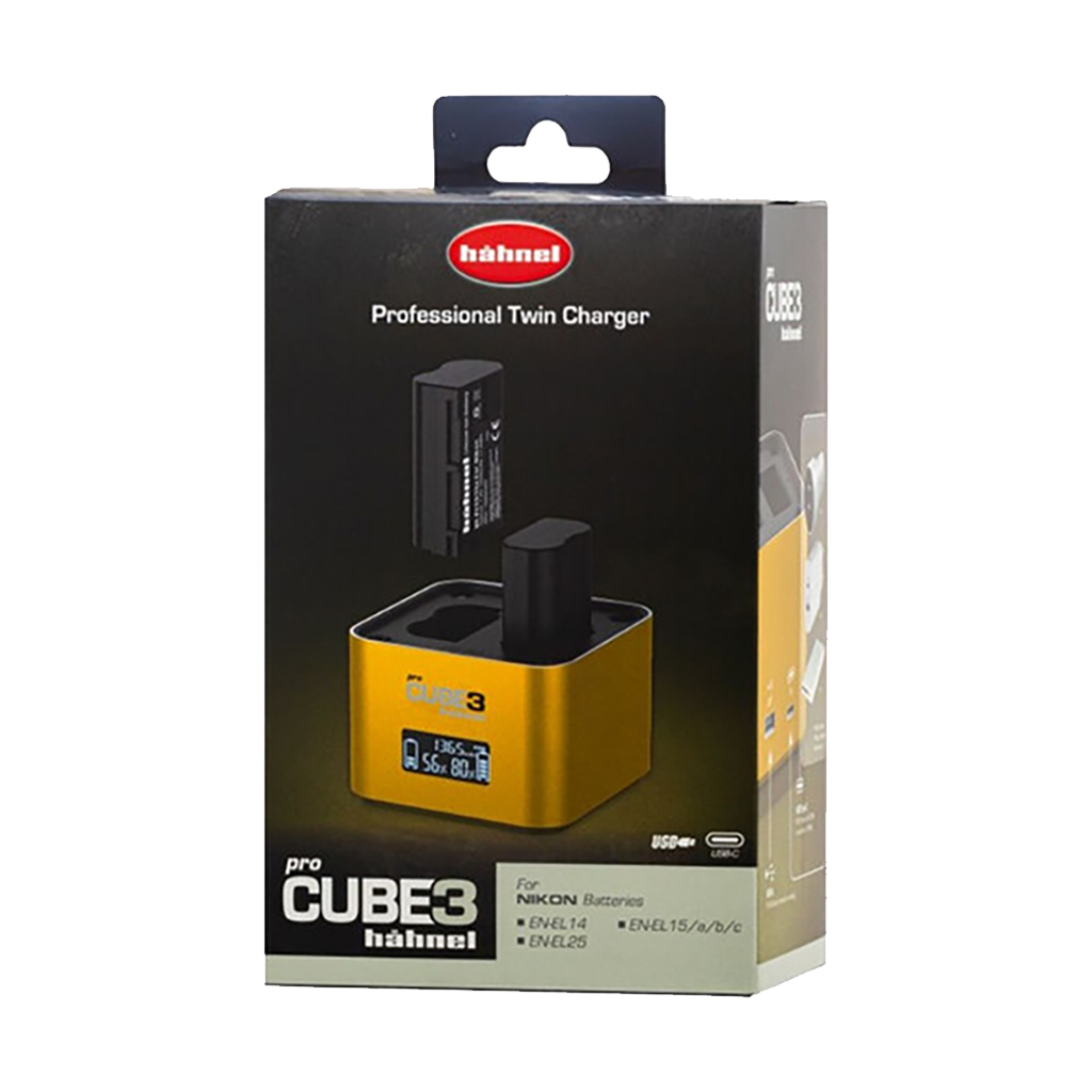 Hahnel ProCube3 Charger for Select Nikon Batteries