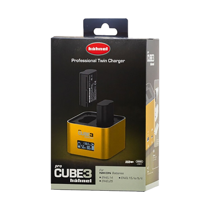 Hahnel ProCube3 Charger for Select Nikon Batteries