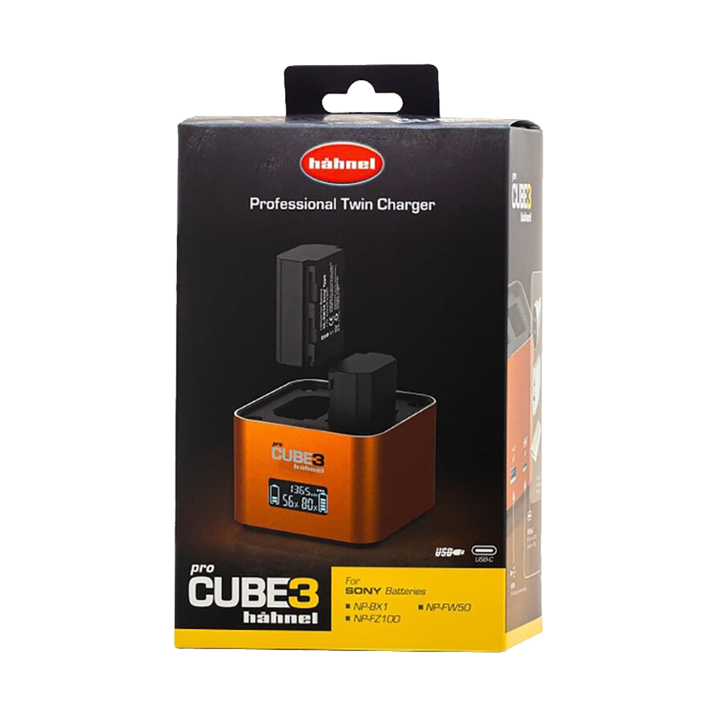 Hahnel ProCube3 Charger for Select Sony Batteries