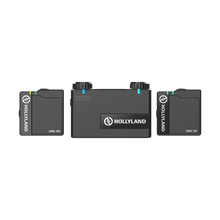 Hollyland LARK 150 2-Person Compact Digital Wireless Microphone System (2.4 GHz, Black)