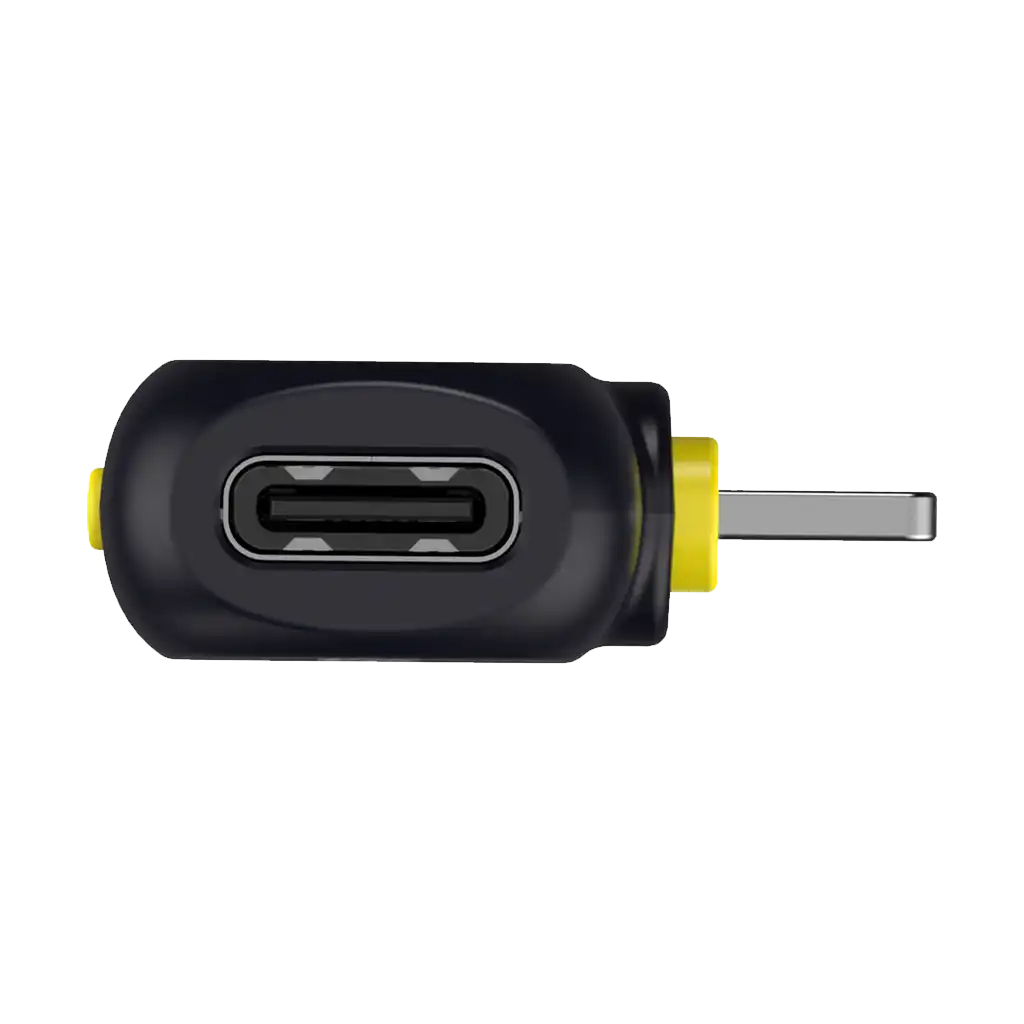 Hollyland LARK A1 Wireless Plug-In Receiver with Lightning Connector for iOS Devices (Space Gray, 2.4 GHz)