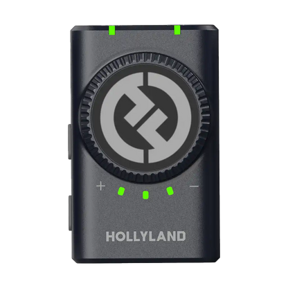 Hollyland LARK M2 DUO 2-Person Wireless Combo Microphone System (2.4 GHz, Shine Charcoal)