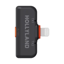 Hollyland LARK M2S Wireless Receiver with Lightning Connector for Mobile Devices (2.4 GHz, Space Gray)