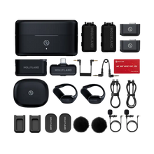 Hollyland LARK MAX 2 Ultimate Combo 2-Person Wireless Microphone System for Cameras and Mobile Devices (Space Gray, 2.4 GHz)