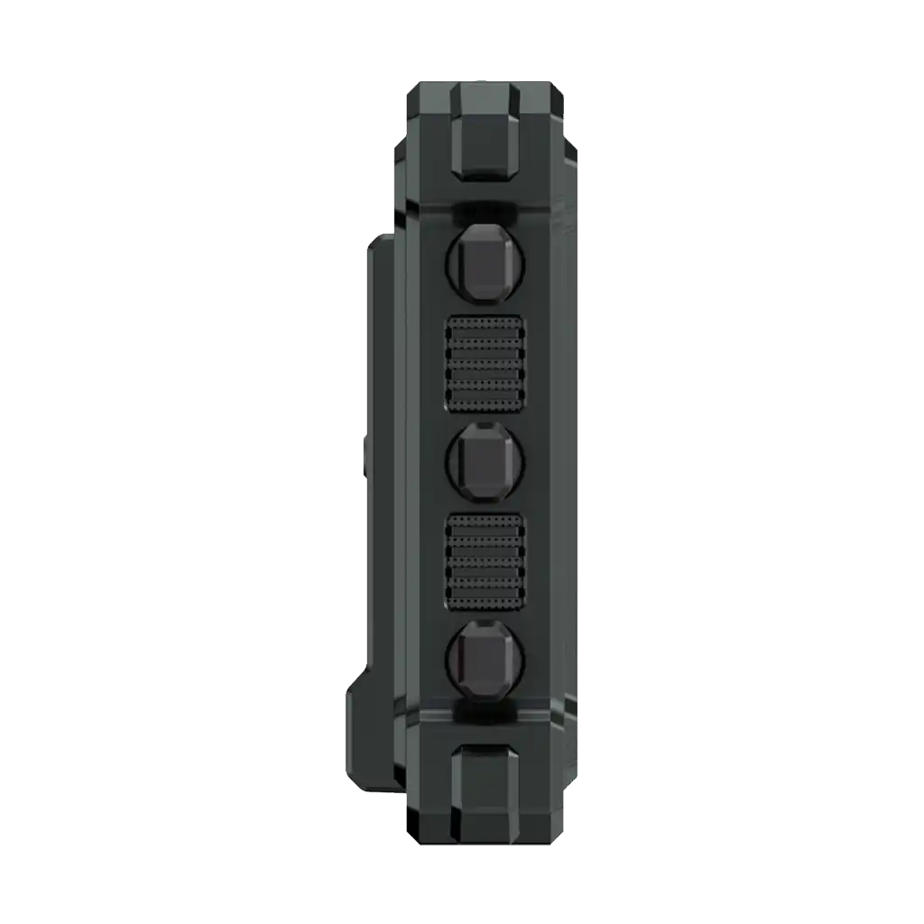 Hollyland Pyro S transmitter top and mounting design