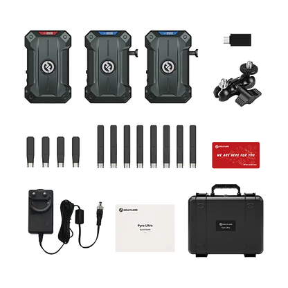 Hollyland Pyro Ultra 4K HDMI/SDI Wireless Video Dual Receiver Transmission System