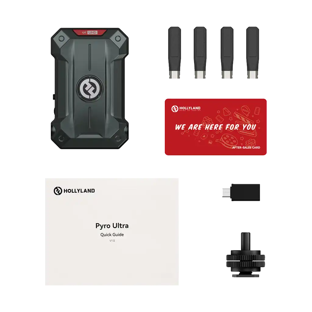 Hollyland Pyro Ultra 4K HDMI/SDI Wireless Video Transmitter
