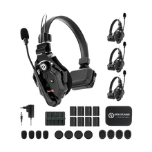 Hollyland Solidcom C1-4S Full-Duplex Wireless DECT Intercom System with 4 Headsets (1.9 GHz)