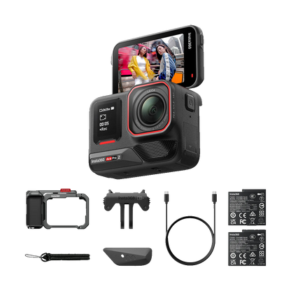 Insta360 Ace Pro 2 Action Camera Dual Battery Xplorer Bundle