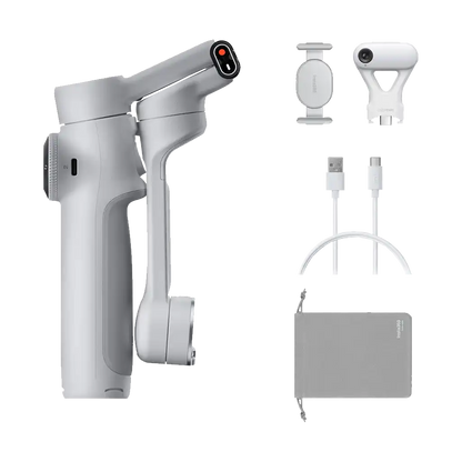 Insta360 Flow 2 AI Tracker Bundle (Stone Gray)