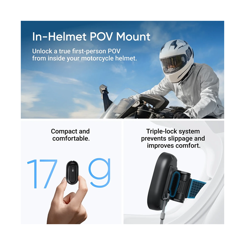 Insta360 GO 3S Motorcycle In-Helmet POV Kit