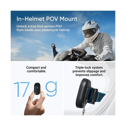 Insta360 GO 3S Motorcycle In-Helmet POV Kit
