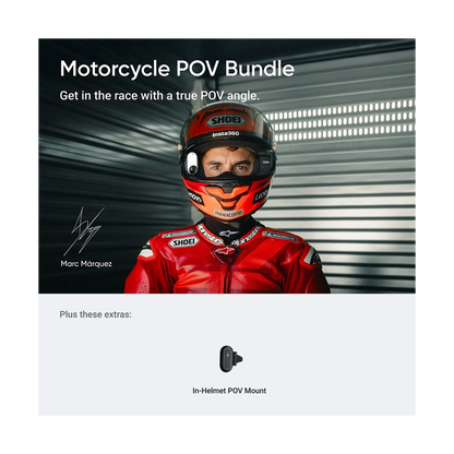 Insta360 GO 3S Motorcycle In-Helmet POV Kit