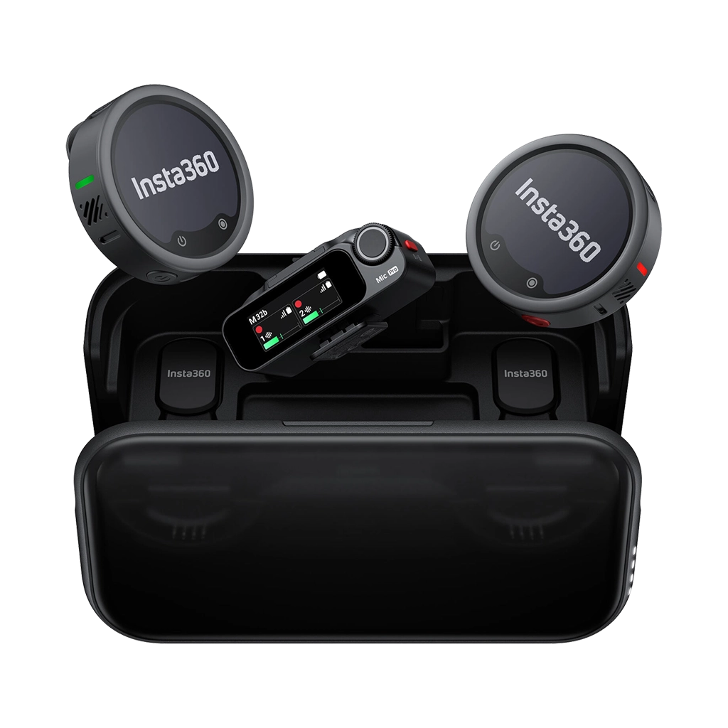 Insta360 Mic Pro 2-Person Wireless System (2.4 GHz)