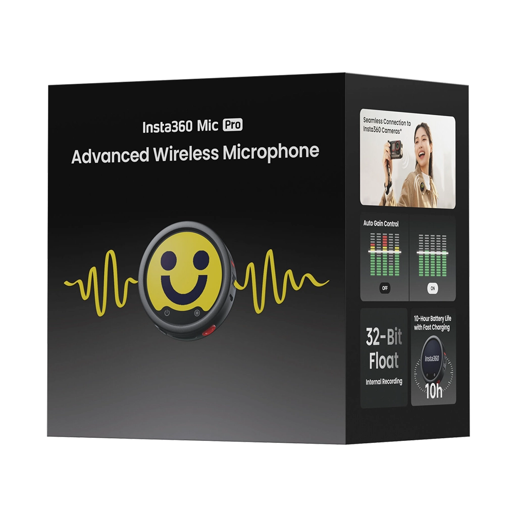 Insta360 Mic Pro Wireless Transmitter (2.4 GHz)