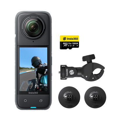 Insta360 X4 360 8K Camera Motorcycle Kit