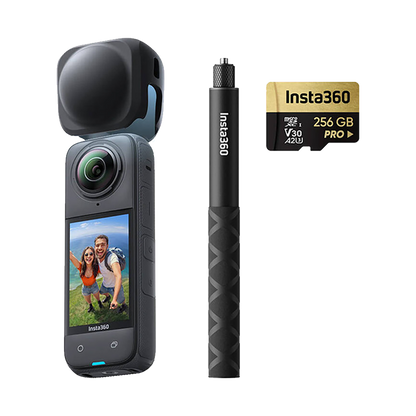 Insta360 X4 360° 8K Camera Explorer Bundle