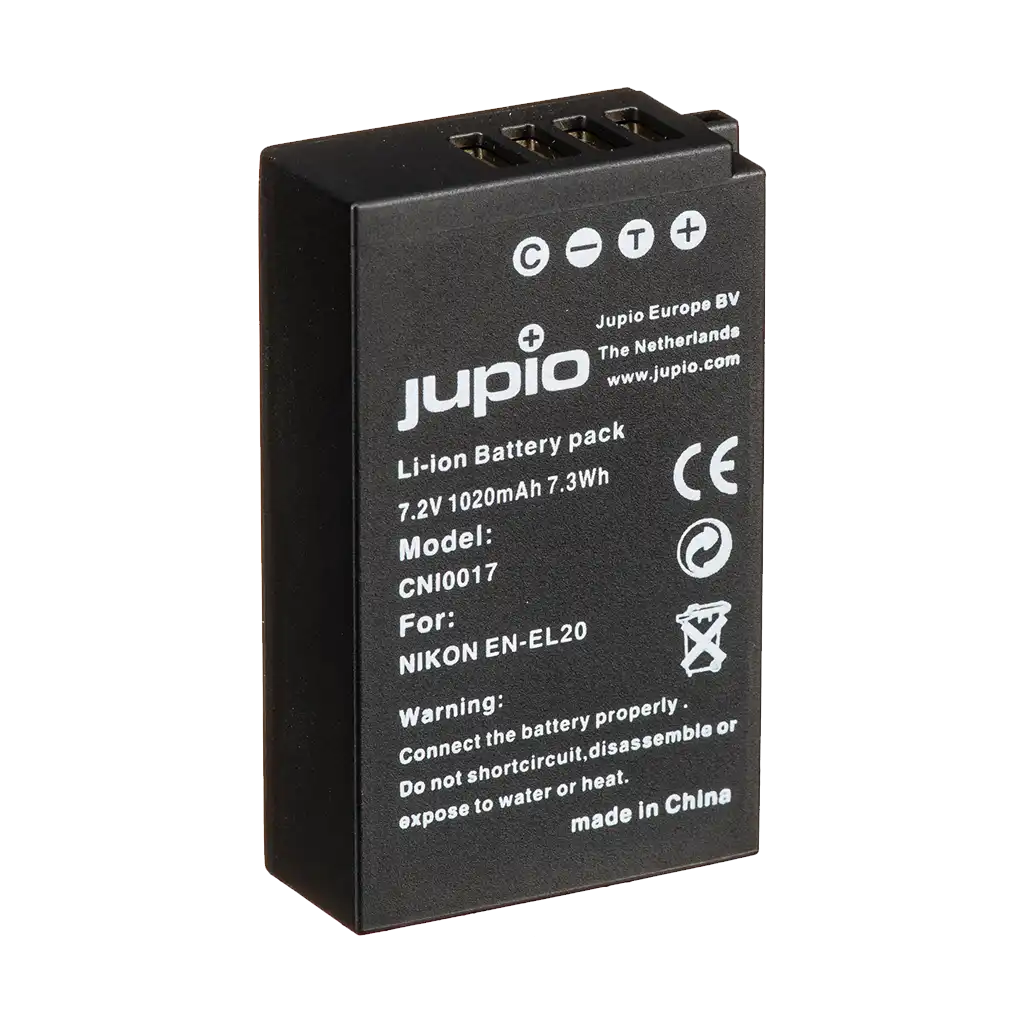 Jupio 1020mAh Battery for Nikon EN-EL20A