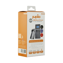 Jupio USB Brand Charger for JVC / Samsung / Sony 7.2V-8.4V Batteries V2
