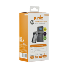 Jupio USB Brand Charger for Nikon / Fuji / Olympus 7.2V-8.4V Batteries V2