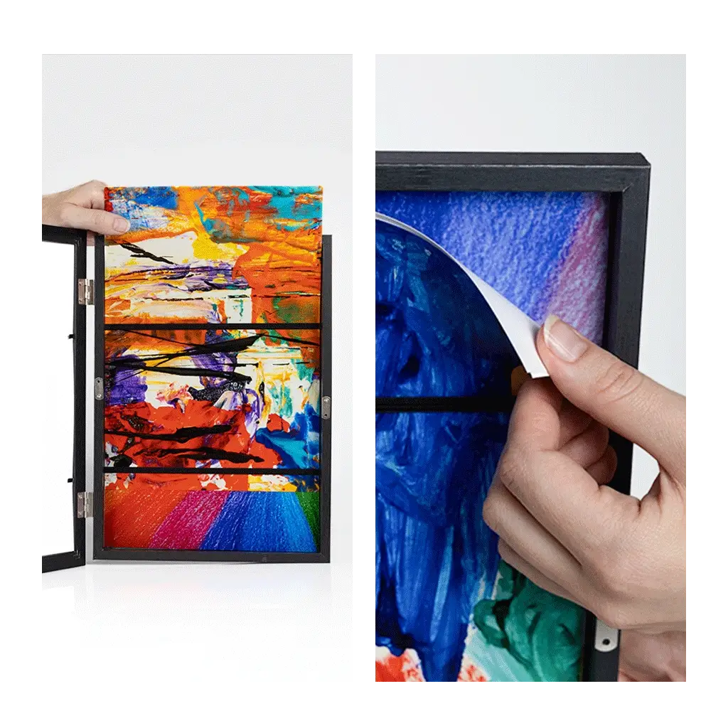 Kids Art Storage Frame (A3 - Black)