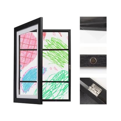 Kids Art Storage Frame (A4 - Black)