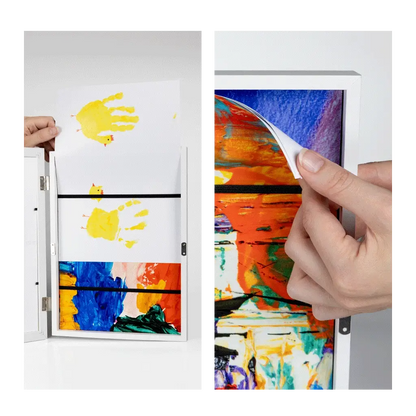 Kids Art Storage Frame (A4 - White)