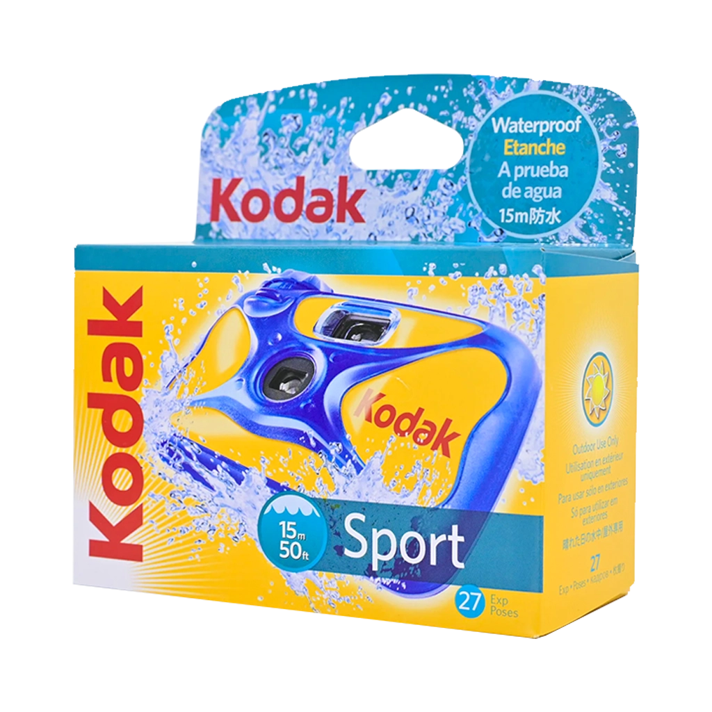 Kodak 35mm Sport Waterproof One-Time-Use Disposable Camera