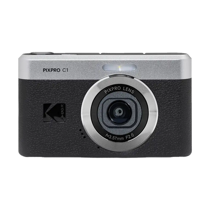 Kodak PIXPRO C1 Compact Digital Camera (Black)