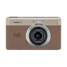 Kodak PIXPRO C1 Compact Digital Camera (Brown)